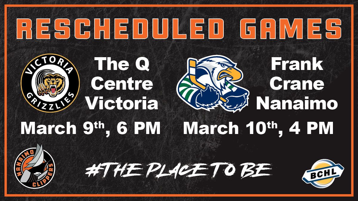 Surrey Eagles at Nanaimo Clippers at Frank Crane Arena