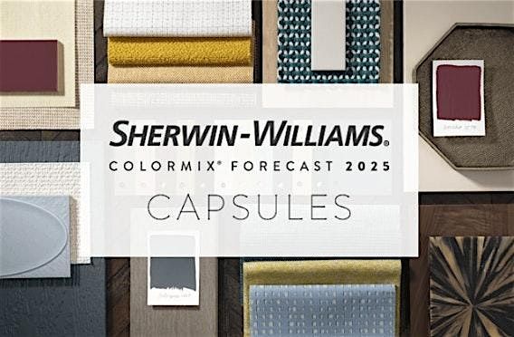 Sherwin Williams x Natuzzi Italia  Colormix Forecast 2025