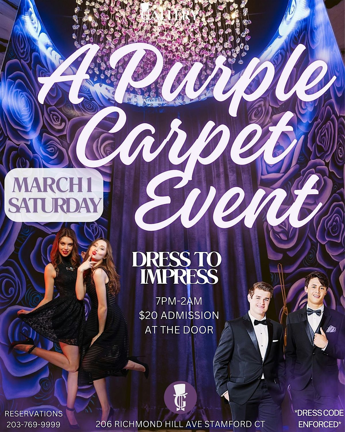 A Purple Carpet Event