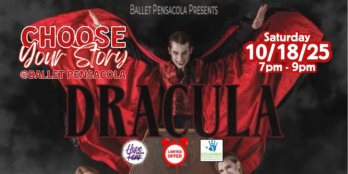 Choose Your Story: Dracula at Ballet Pensacola