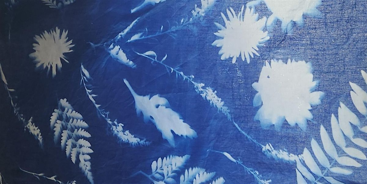 Print Play: Cyanotype Scarves