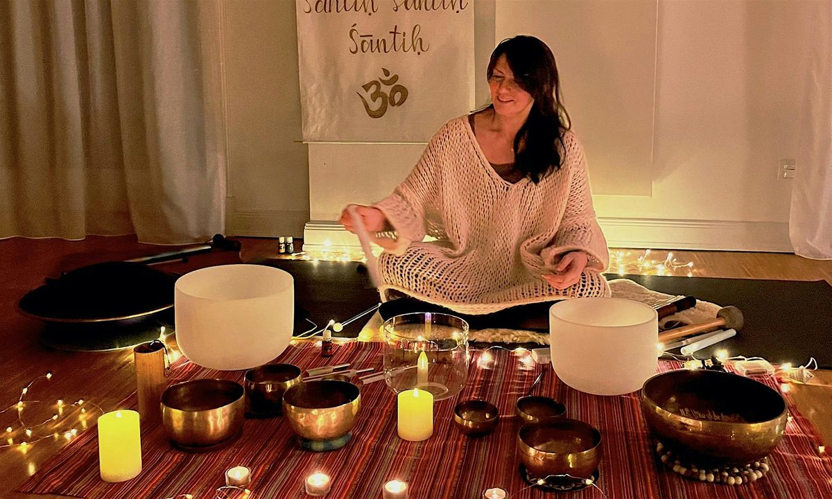 Sound Bath - Himmlische Kristallkl\u00e4nge & Kerzenlicht