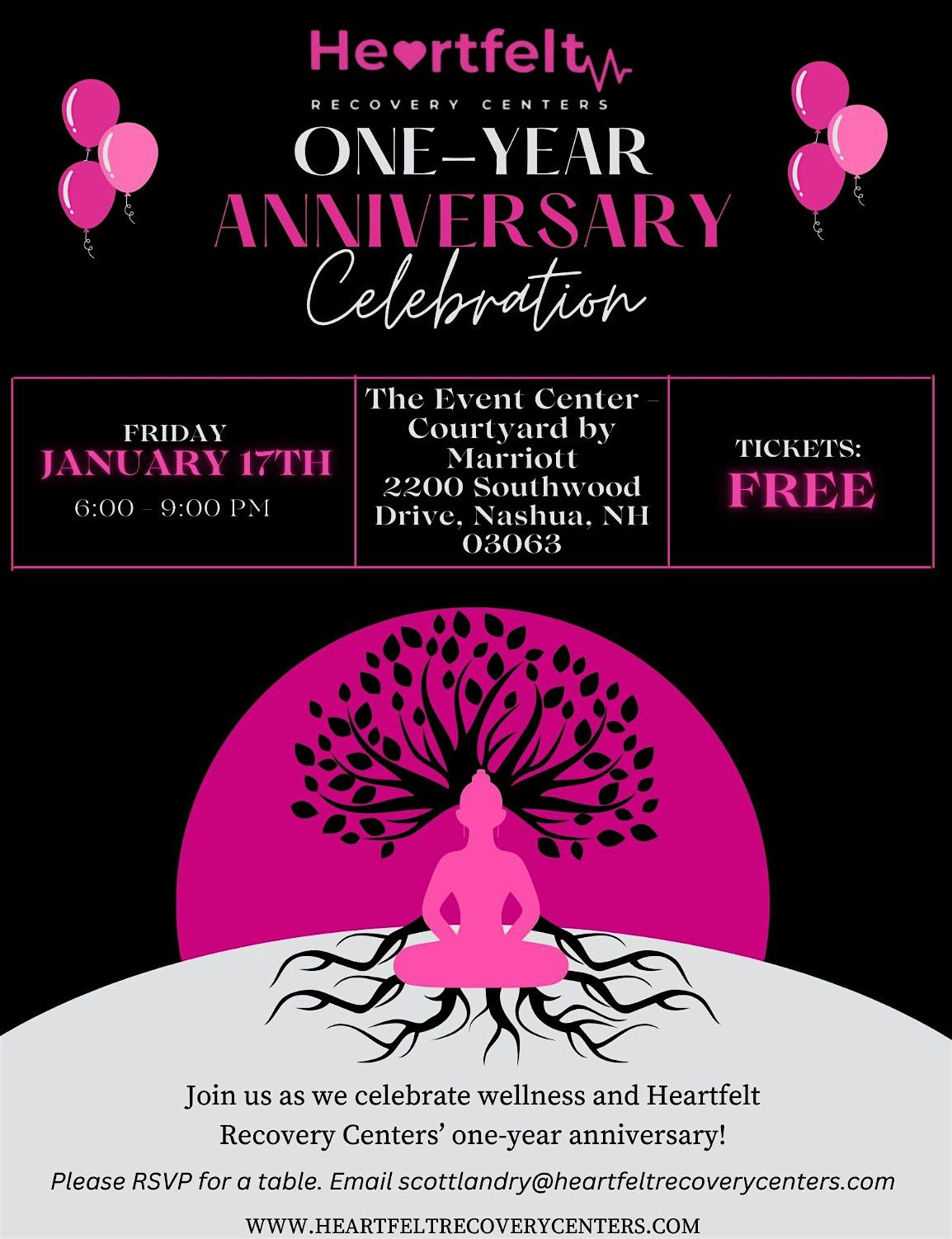 Heartfelt Recovery Center One Year Anniversary Celebration!