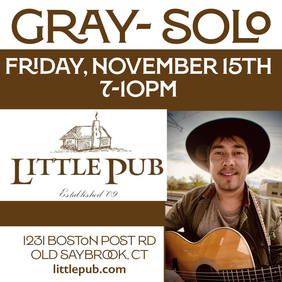 Gray - Solo at Little Pub