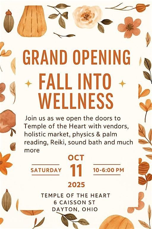 First Annual Fall into Wellness Event