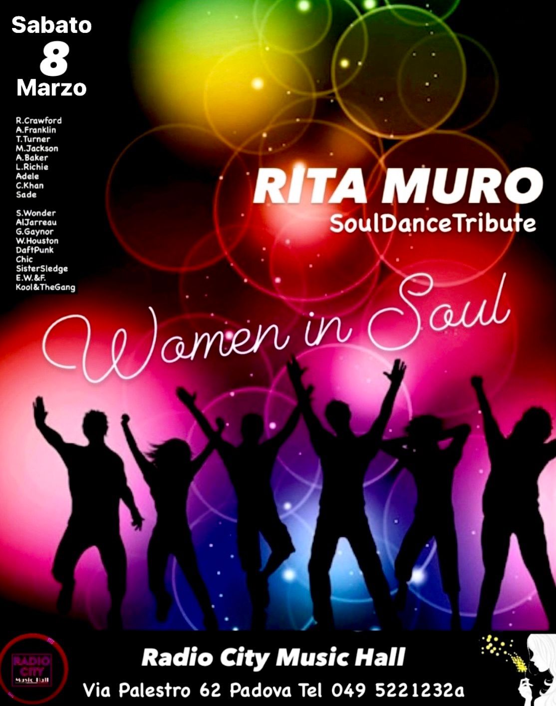 RITA MURO SoulDanceTribute @RadioCity Padova 