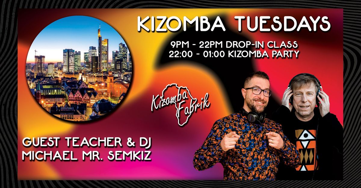 Kizomba Tuesdays - Dec 17th with Mr. SemKiz - Drop-in Class with Michael 