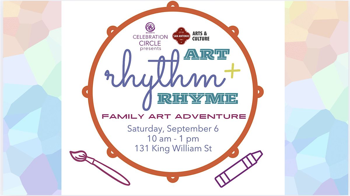 Art, Rhythm + Rhyme: Family Art Adventure