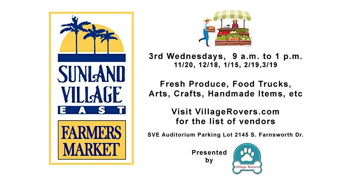 Sunland Village Rover's Farmers Market