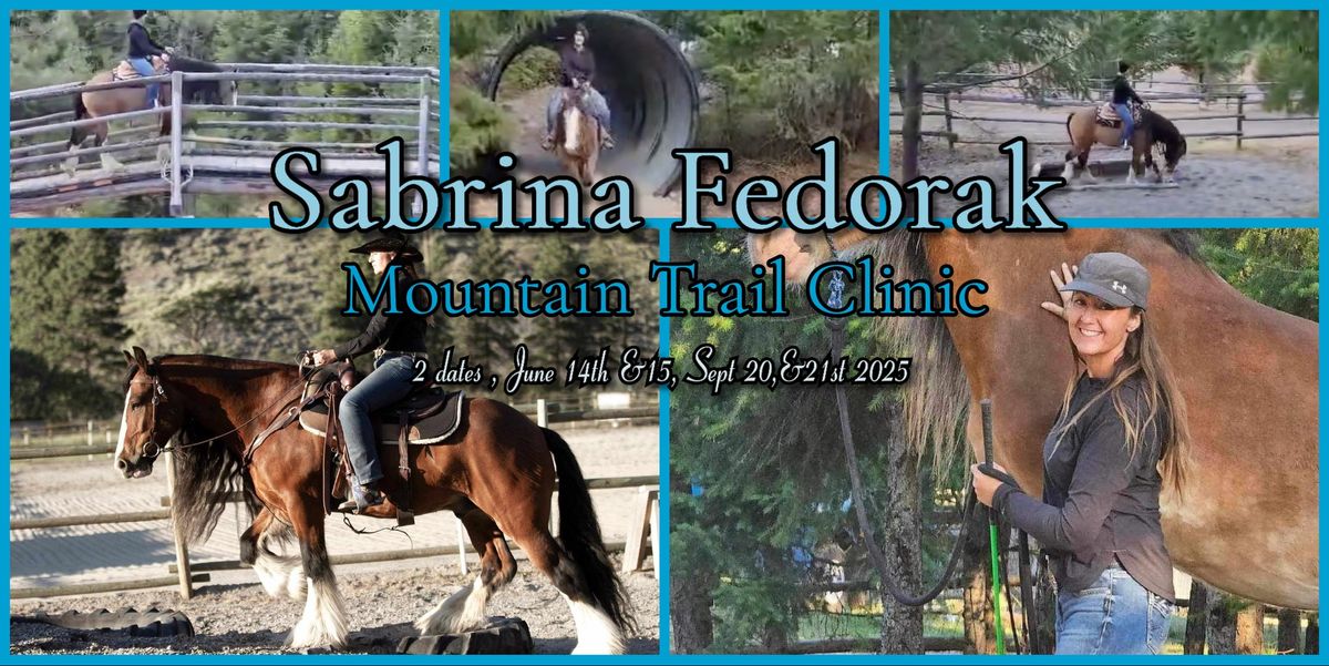 Sabrina Fedorak Mountain Trail Clinic