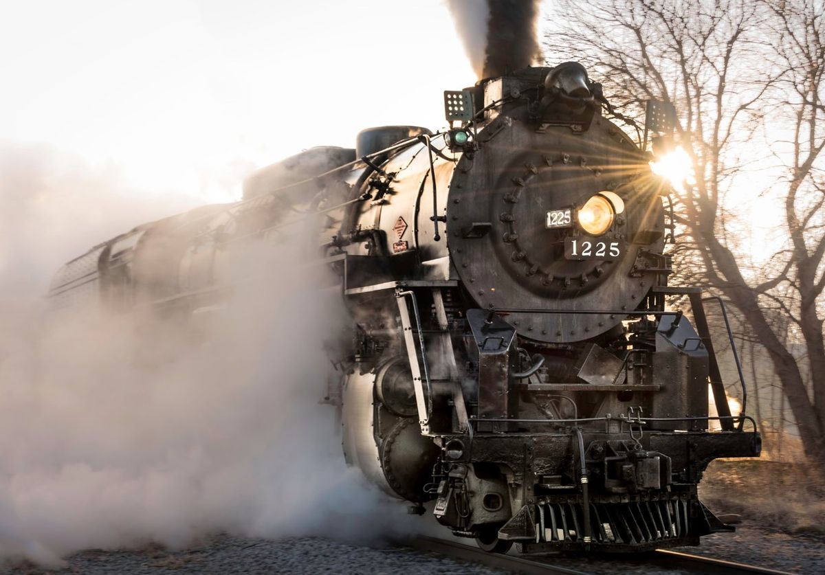 Steam Engines and the Polar Express" by Bill Struck from the Steam Railroading Institute of Owosso 