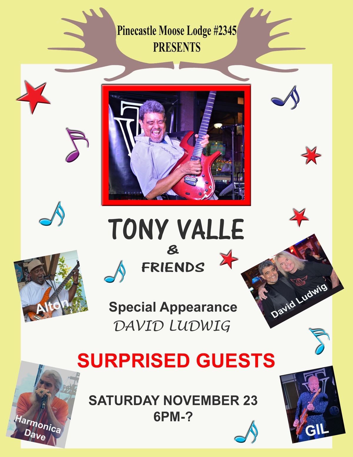 \u201cTonyValle\u201d and Friends - One Nite Only!