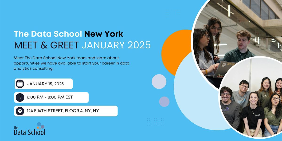 The Data School New York - Meet & Greet January 2025