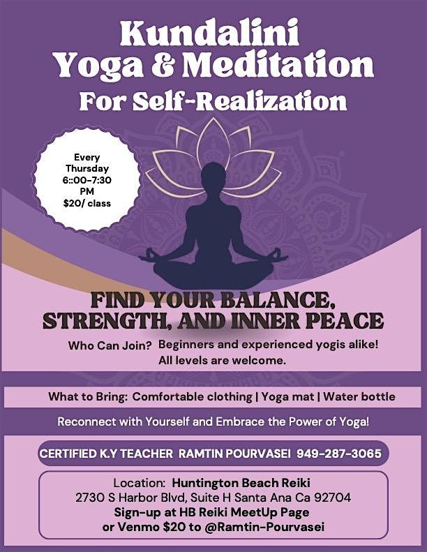 Kundalini Yoga & Meditation for Self-Realization
