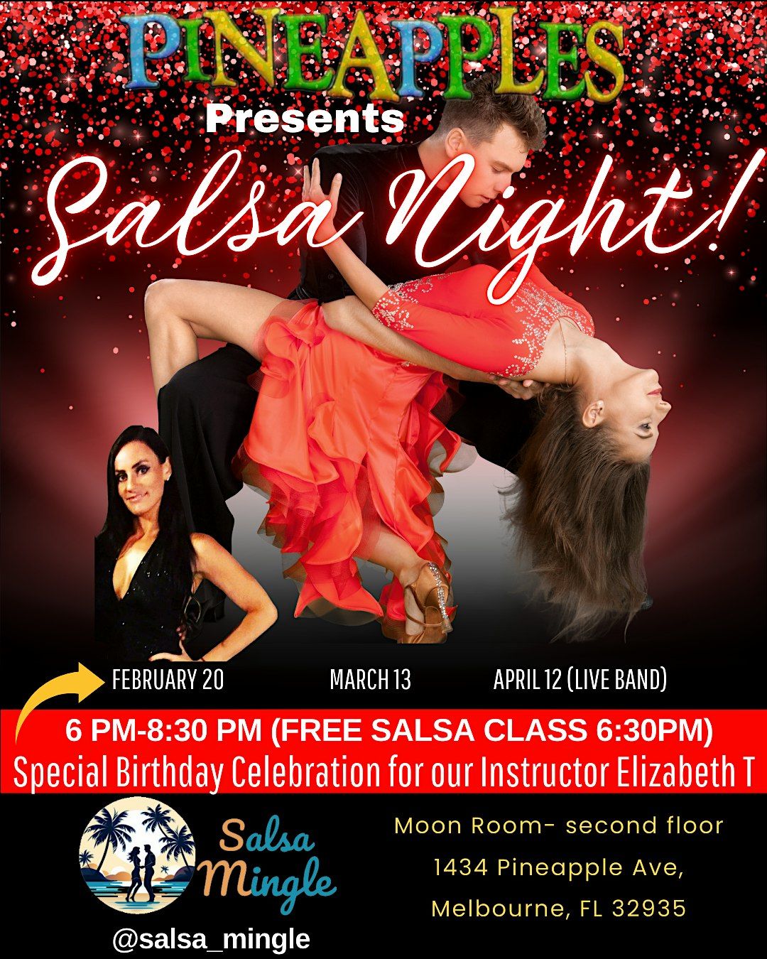 Pineapples Presents: Salsa Night by Salsa Mingle!