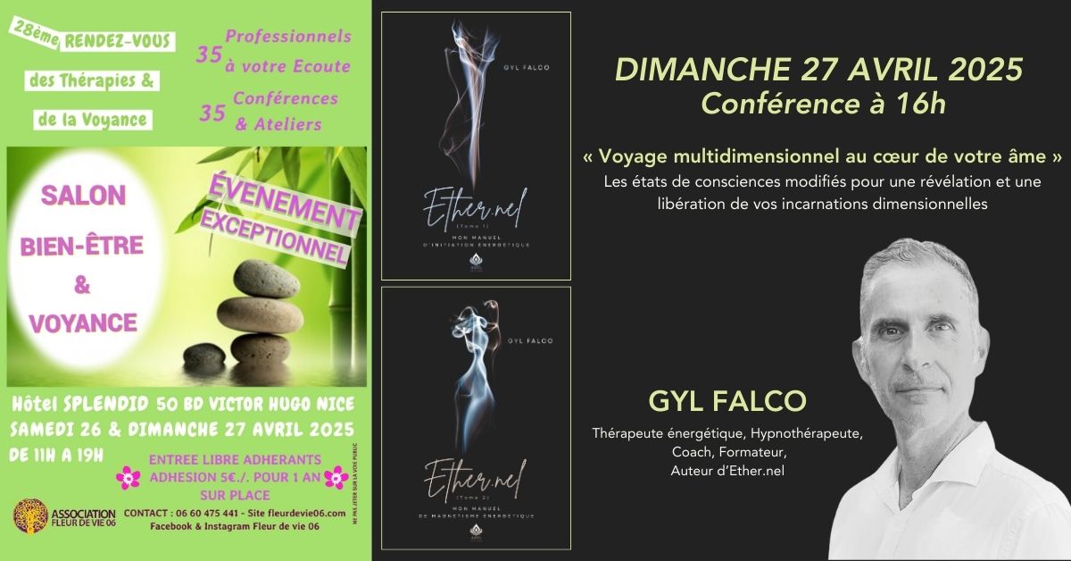 Conference \u00ab Voyage multidimensionnel au c\u0153ur de votre \u00e2me \u00bb