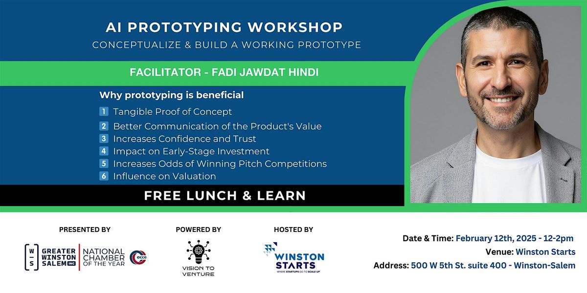 AI Prototyping Workshop - Conceptualize & Build a Working Prototype