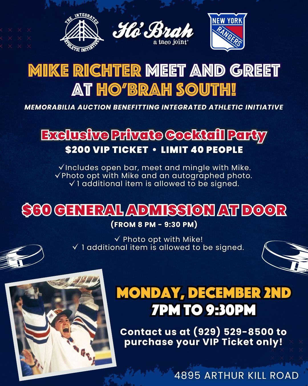 Meet and Greet with Mike Ritcher at Ho' Brah South! \ud83c\udfd2