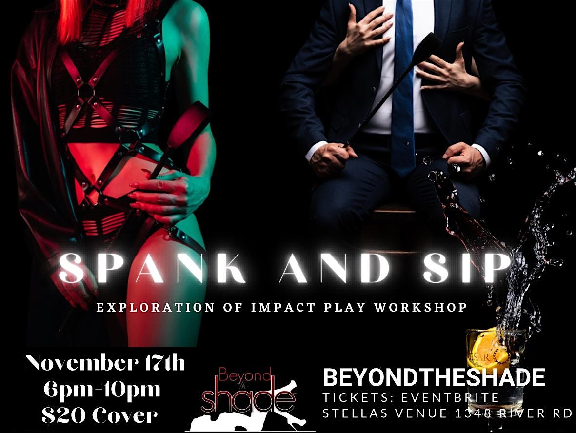 Spank & Sip Impact Play Workshop