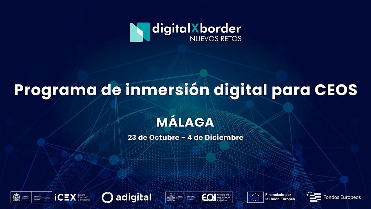 Programa DigitalXBorder M\u00e1laga - 7 Jornadas