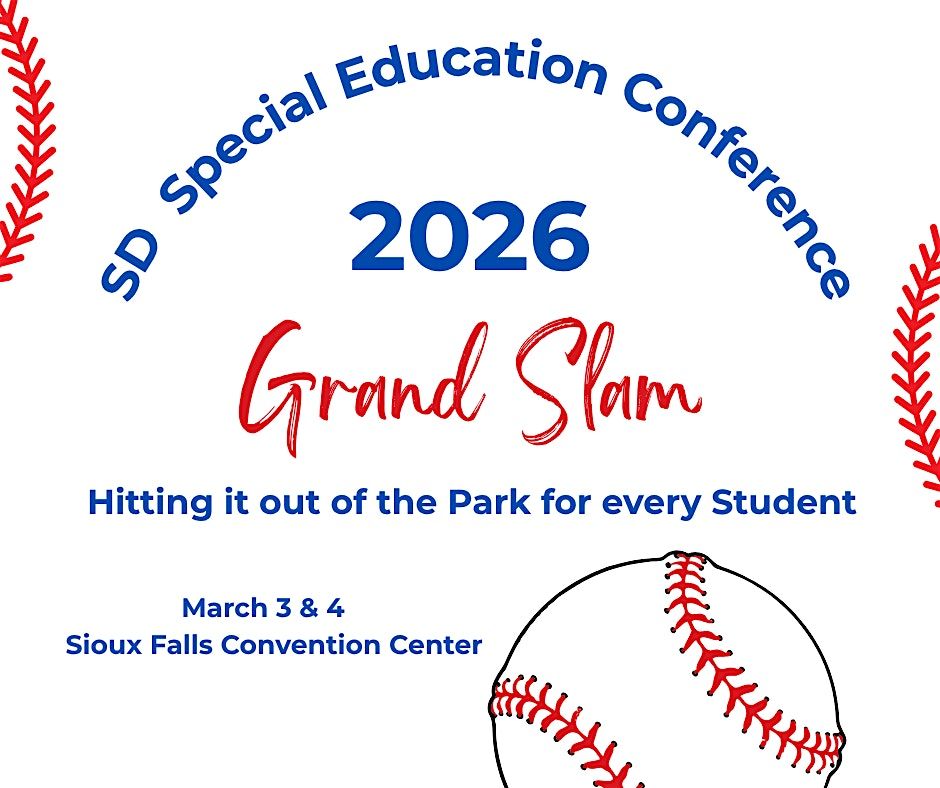 2026  South Dakota Special Education Conference
