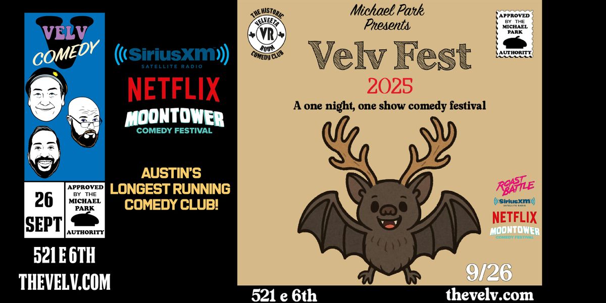 Velv Fest - Live Comedy!!!