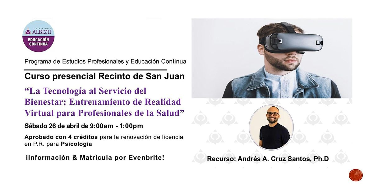 Entrenamiento de Realidad Virtual para Profesional