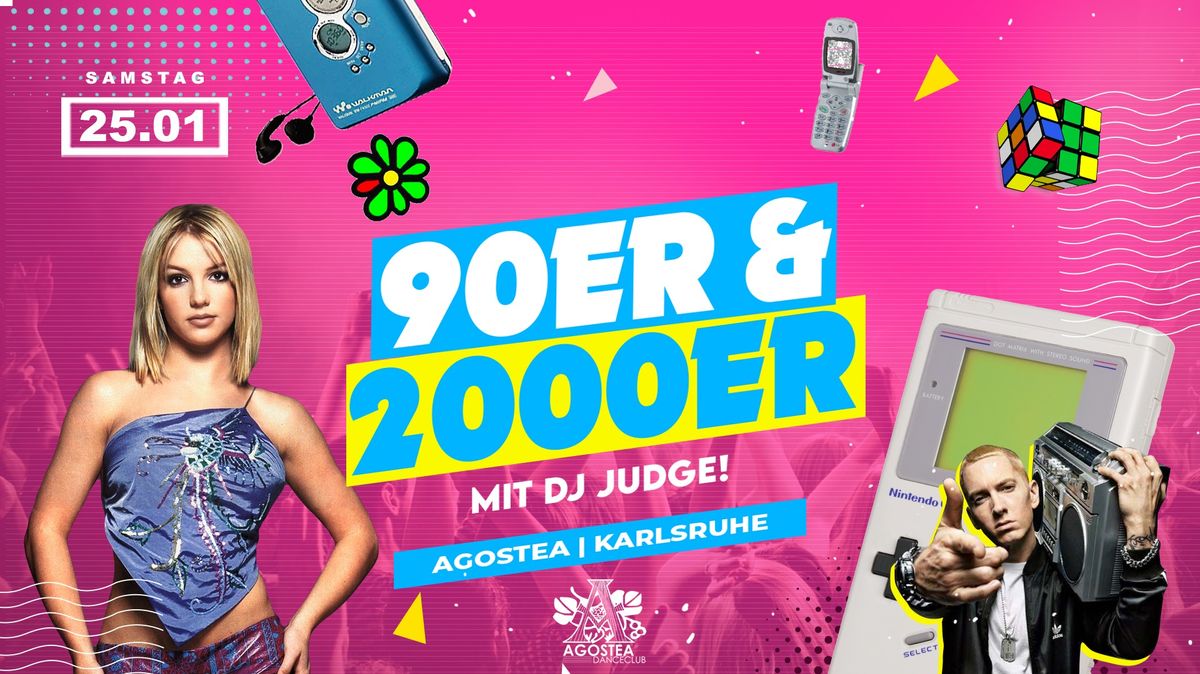 90ER & 2000ER MIT DJ JUDGE! | Sa. 25.01.