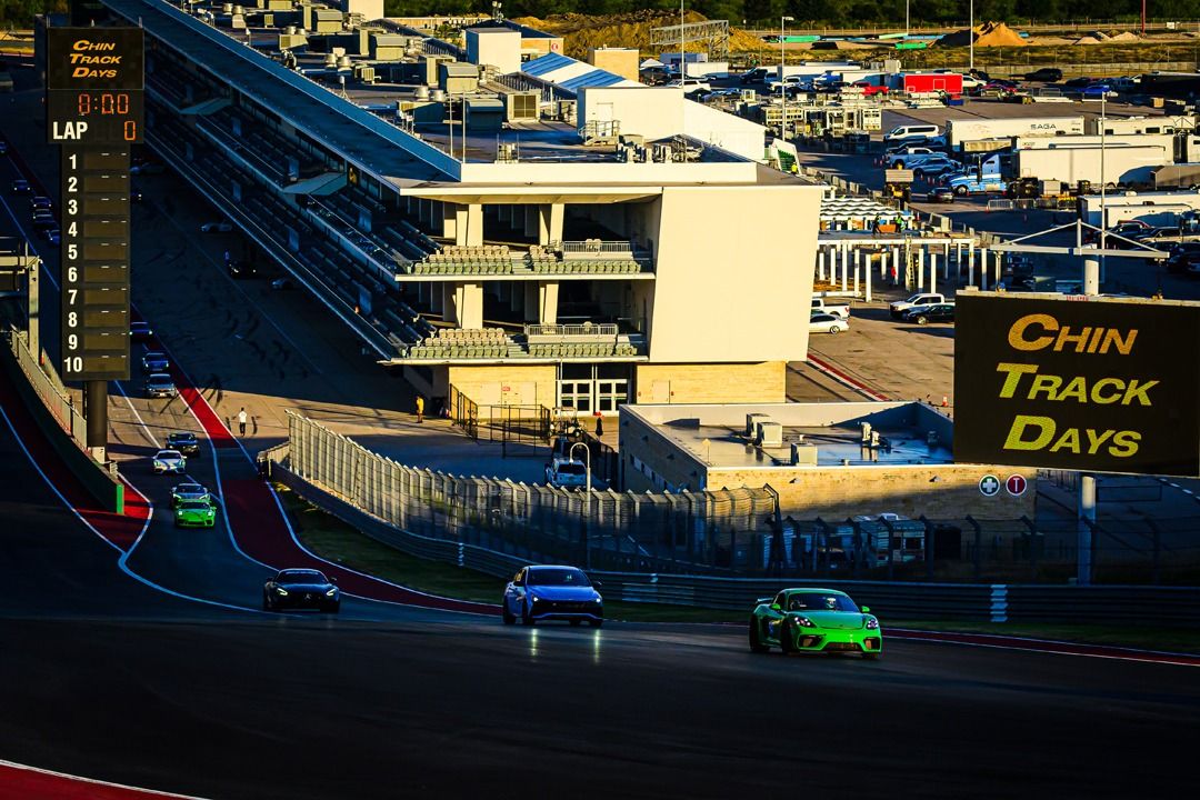 COTA Track event: Chin Track Days presented by 8Twelve Wheels