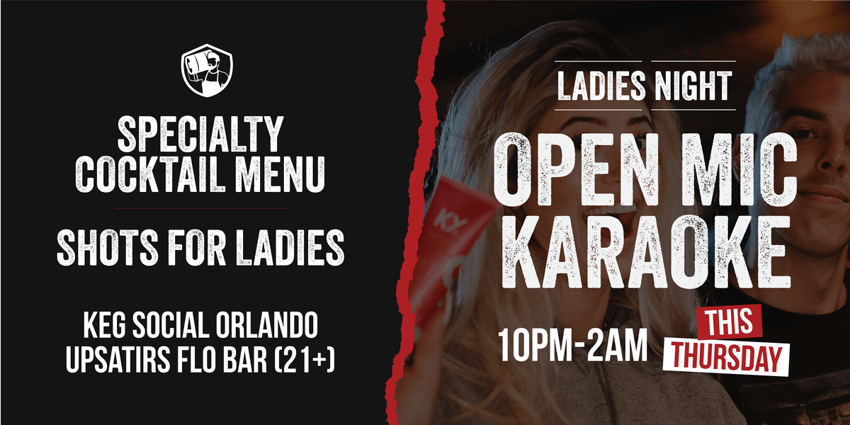 Ladies Night Open Mic Karaoke