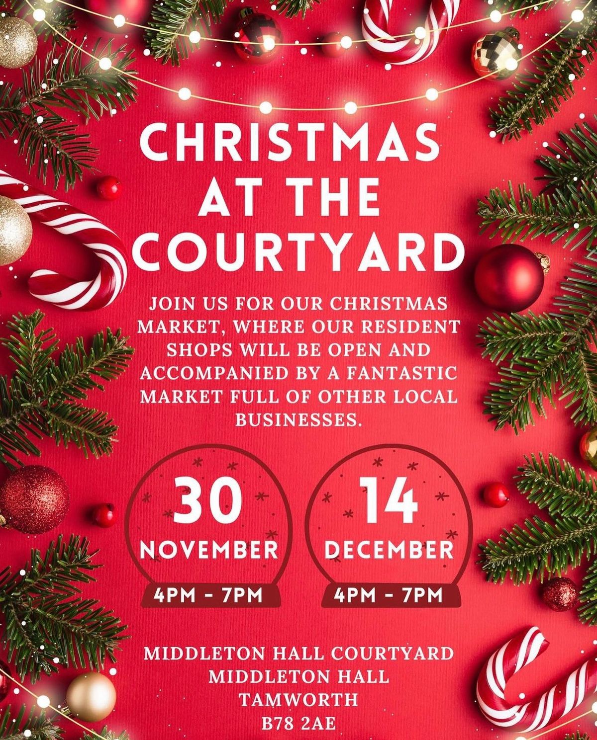 Christmas Shopping Experience at The Courtyard