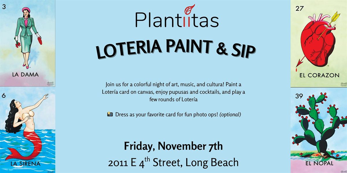 Loteria Paint & Sip