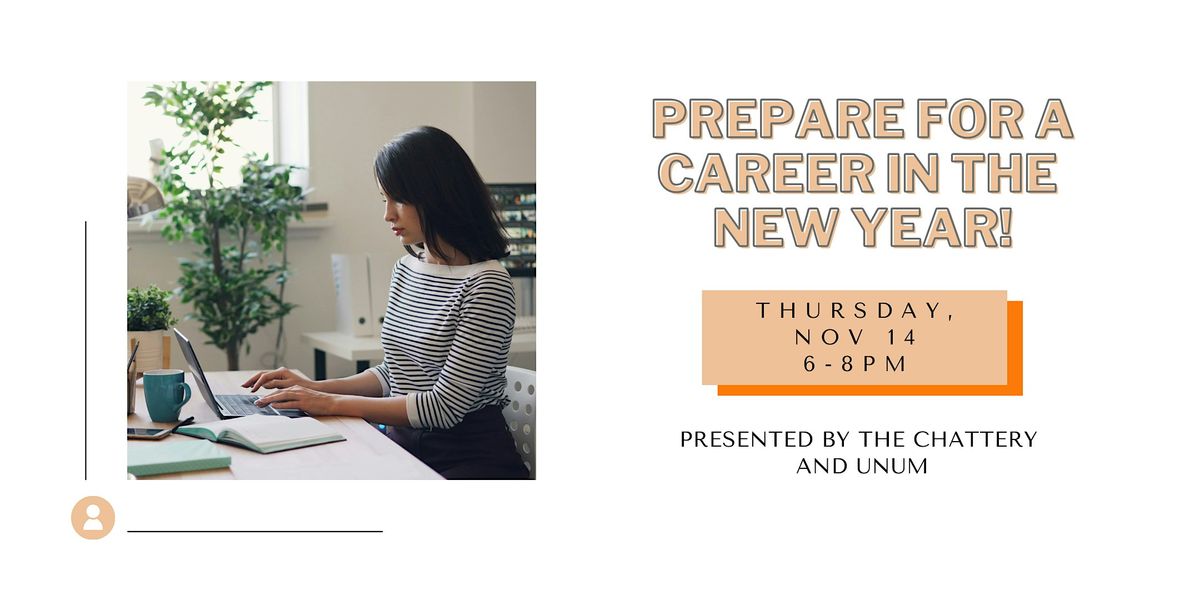 Prepare for a New Career in the New Year! - IN-PERSON CLASS