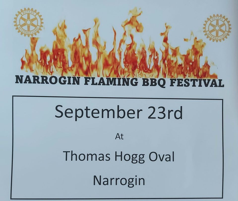 Narrogin Flaming BBQ festival 