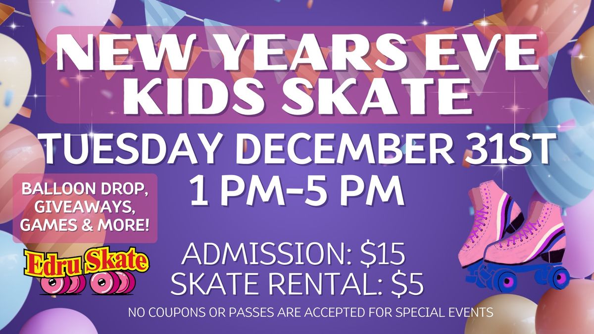 New Years Eve Kids Skate