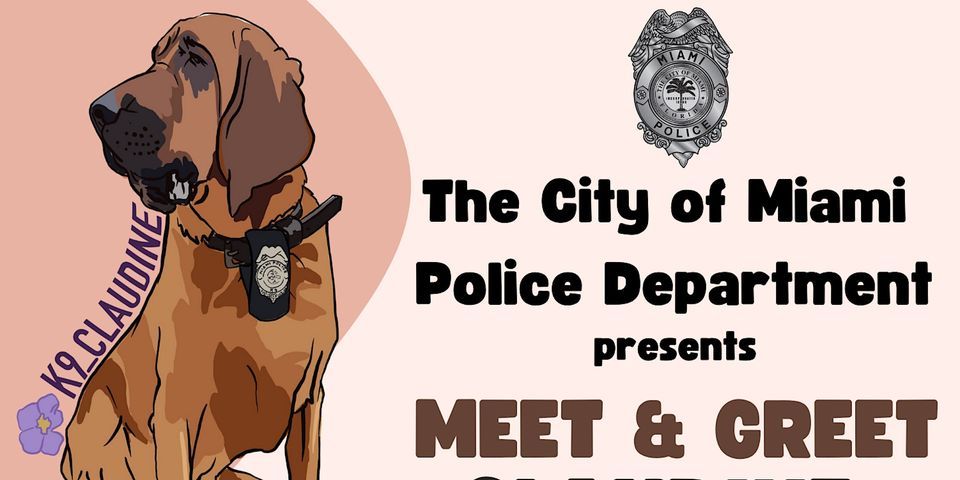 Meet and Greet K-9 Claudine