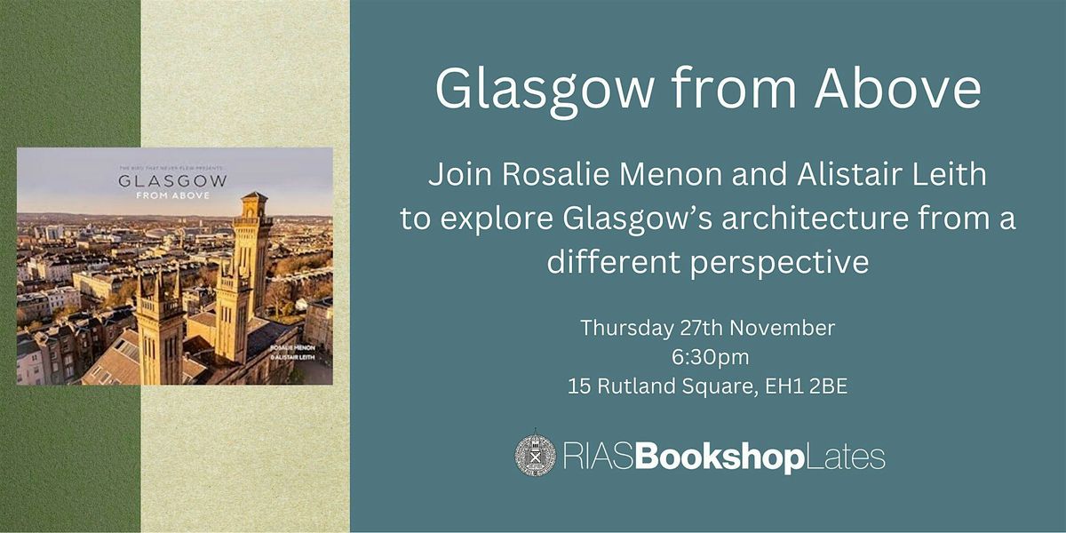 BookshopLATES... Glasgow from Above