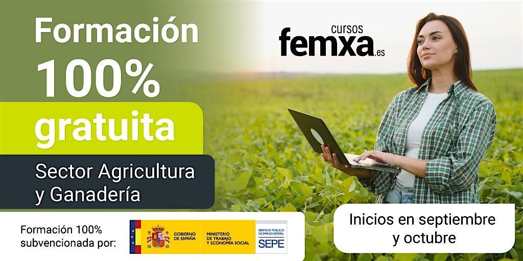 Curso online GRATUITO: gesti\u00f3n y organizaci\u00f3n de la explotaci\u00f3n agraria