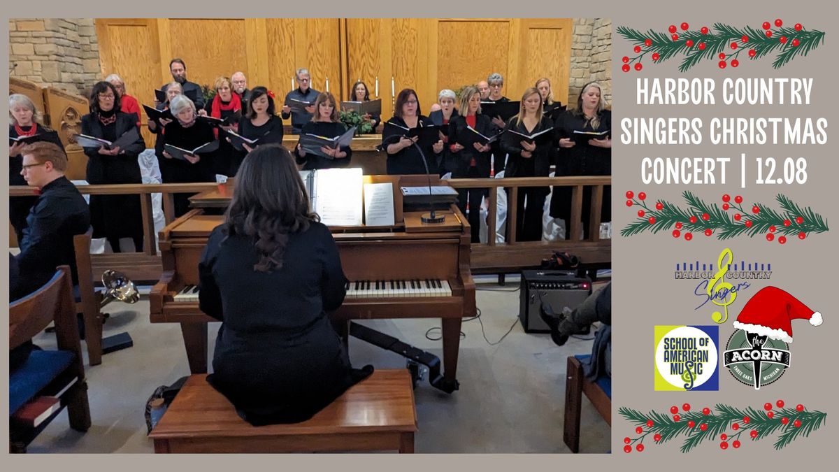 Harbor Country Singers Christmas Concert at The Acorn