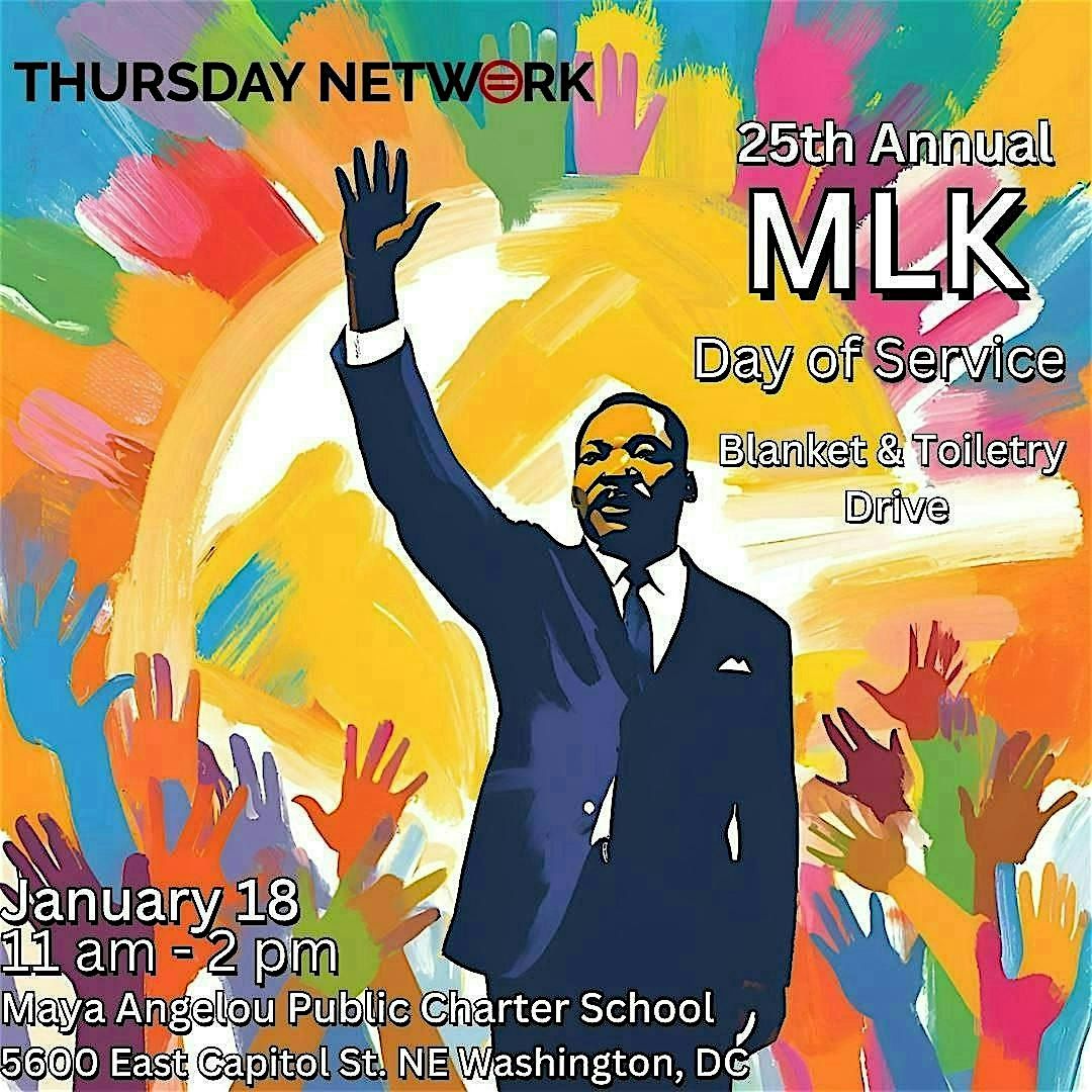 25th Annual MLK Day of Service: Blanket & Toiletry Drive