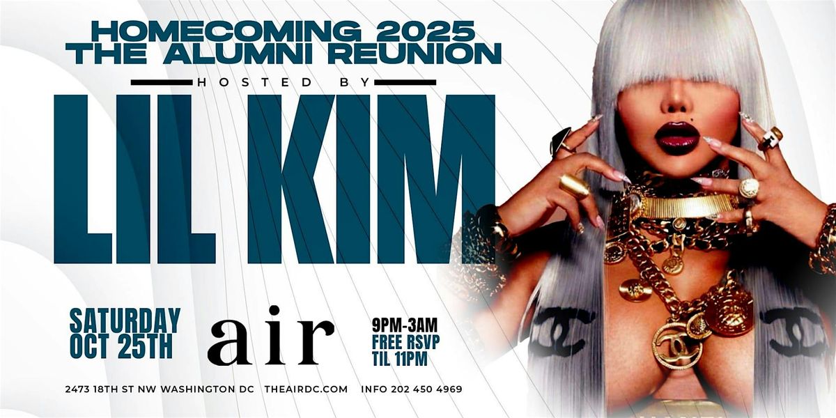 LIL KIM HOSTS HU HOMECOMING ALUMNI REUNION AT AIR
