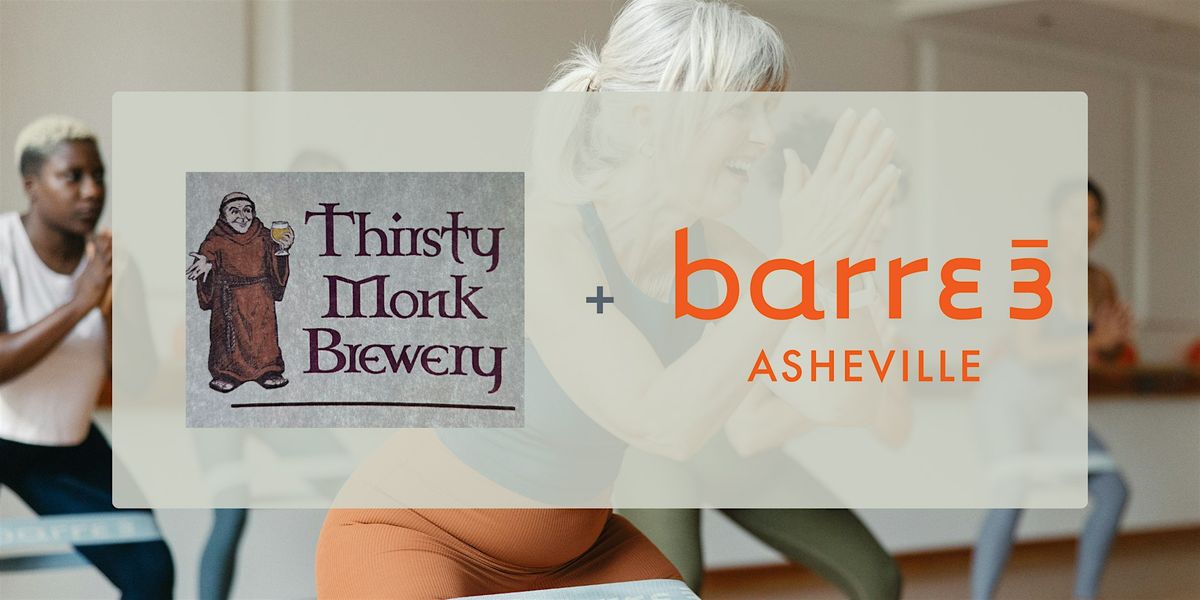 Barre3 Pop-Up at Thirsty Monk!