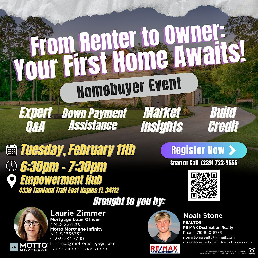 First Time Homebuyer Event!