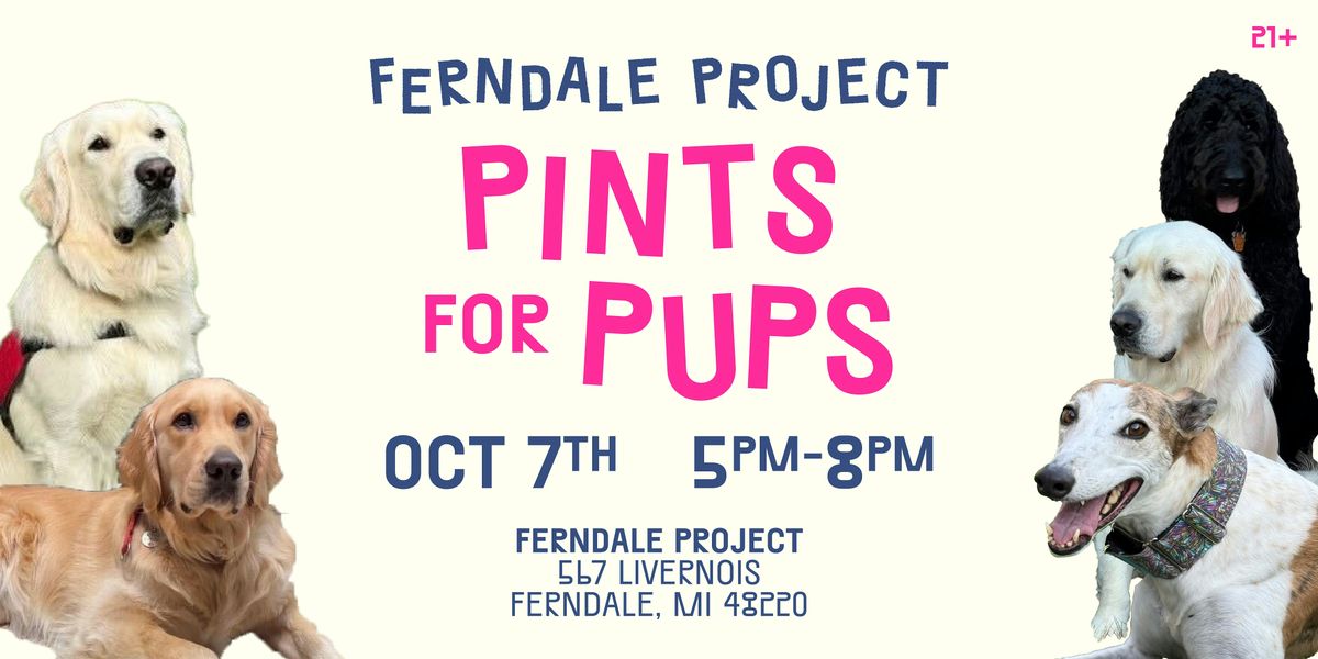 Pints for Pups at Ferndale Project
