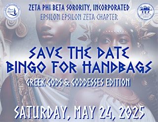 Bingo For Handbags: Greek Gods and Goddesses Edition