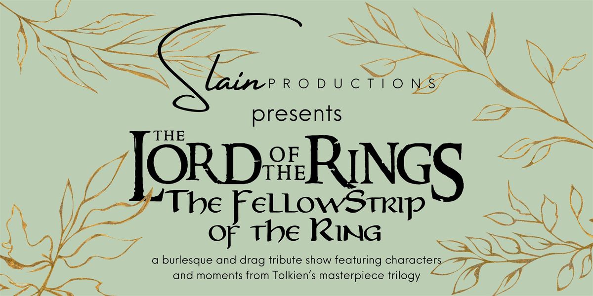 Lord of the Rings: the FellowStrip of the Ring