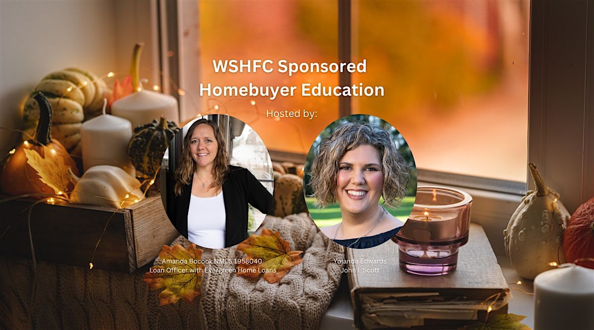 WSHFC Sponsored Homebuyer Education Class 11.16.25