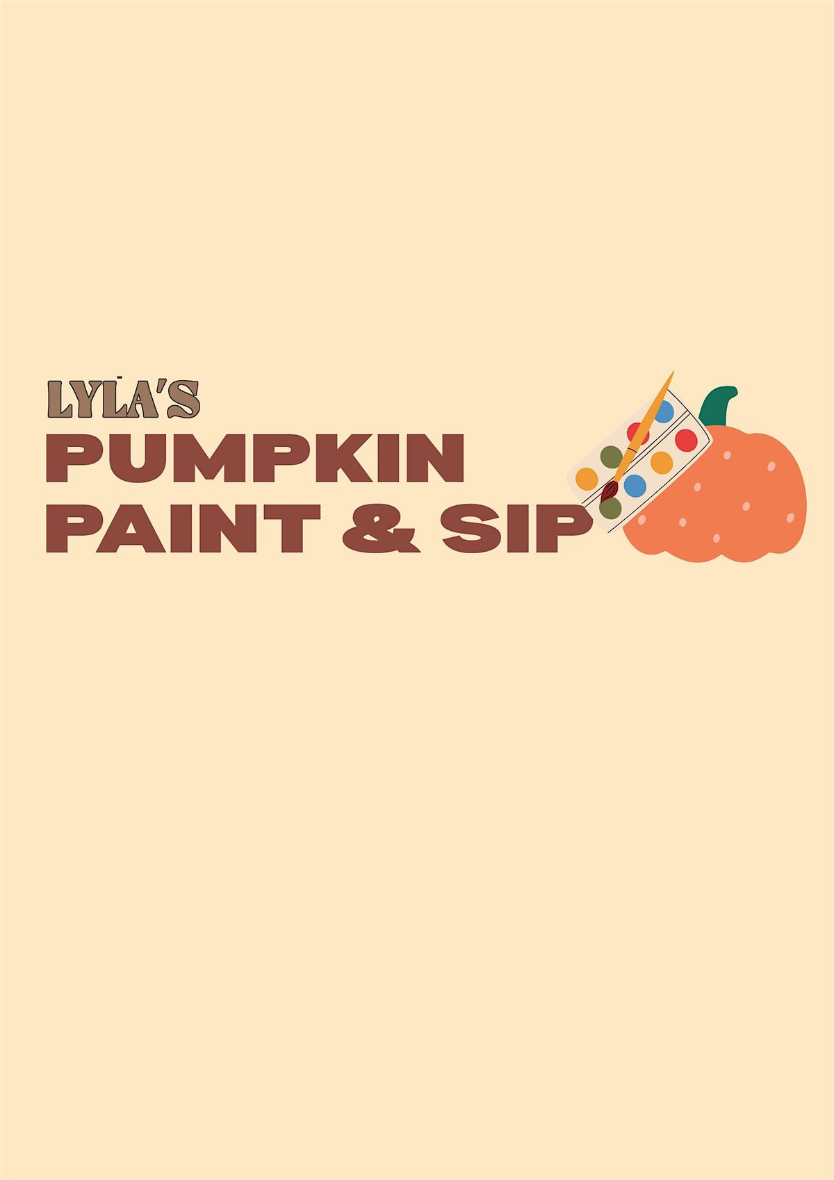 Pumpkin Paint & Sip