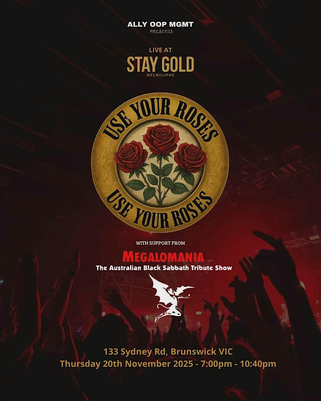 Use Your Roses \u2013 A Guns N\u2019 Roses Tribute Experience