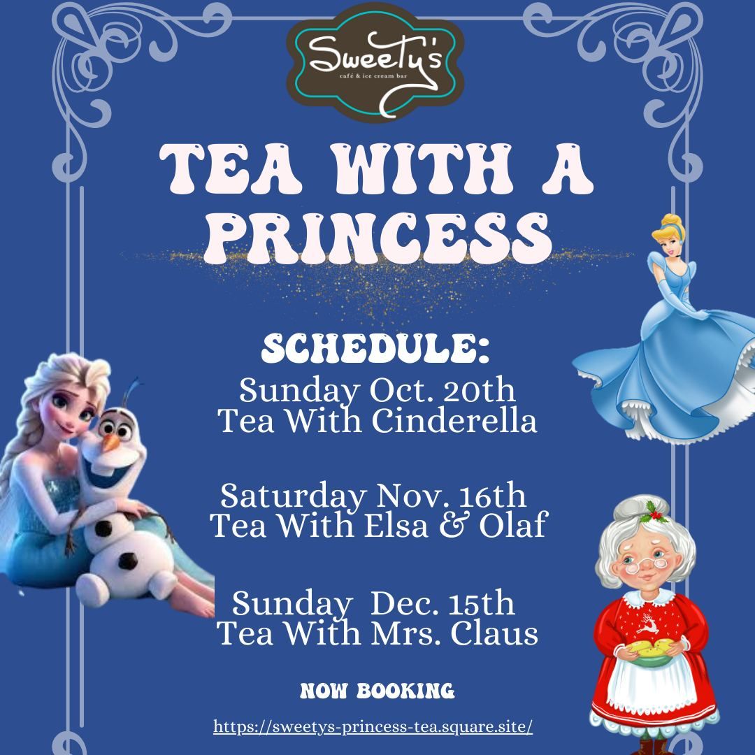 Tea with Elsa & Olaf